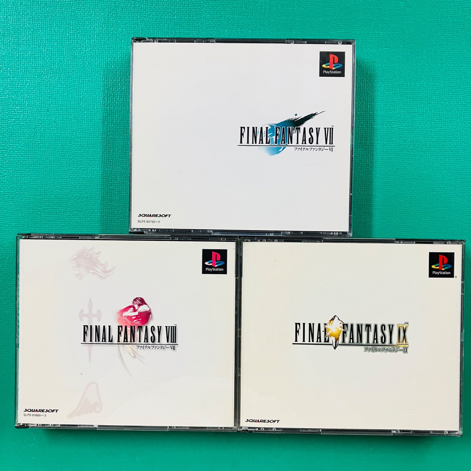 3点セット】PS1 ファイナルファンタジーVII ファイナルファンタジー