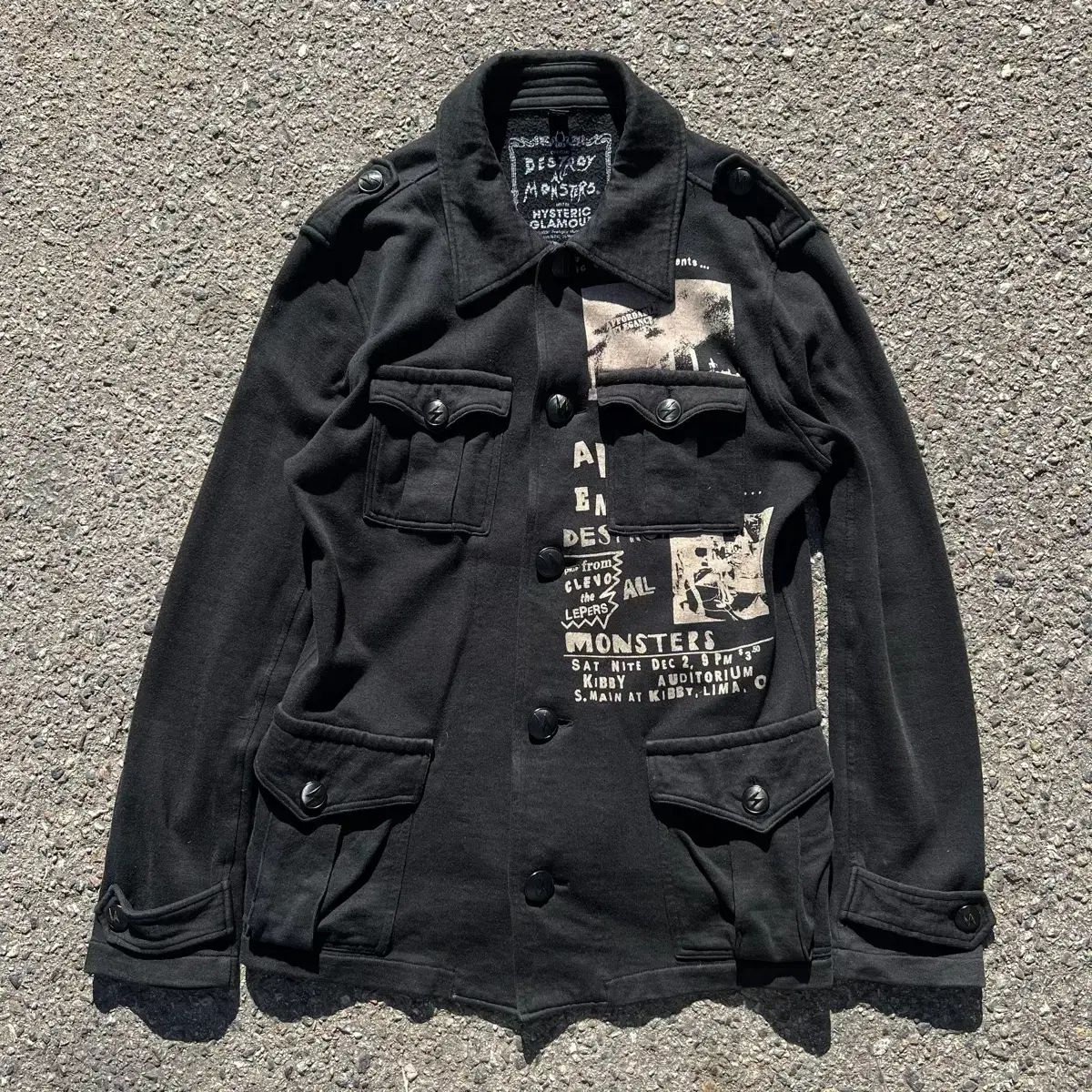 ヒステリックグラマー destroy all monsters ジャケット 希少 希少【ヒステリックグラマー ×デストロイ・オール・モンスターズ限定