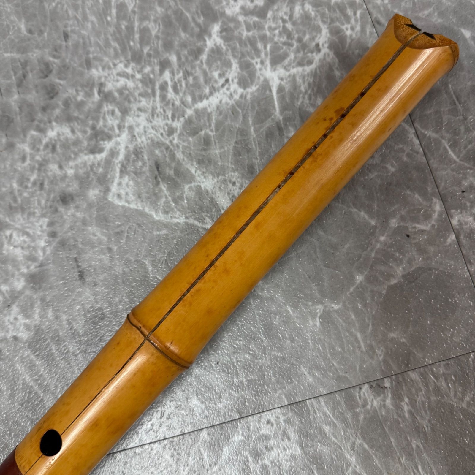 琴古流 尺八 士雲 在銘 二印 古美術 和楽器 1尺8寸 銘竹 - メルカリ 琴古流 尺八 士雲 在銘 二印 古美術 和楽器 1尺8寸 銘竹 - メルカリ