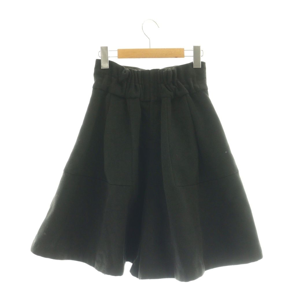 【完売品】セブンテンバイミホカワヒト☆ハイウエストフレアキュロット S 黒 セブンテンバイミホカワヒト ハイウエストフレアキュロット S ブラック