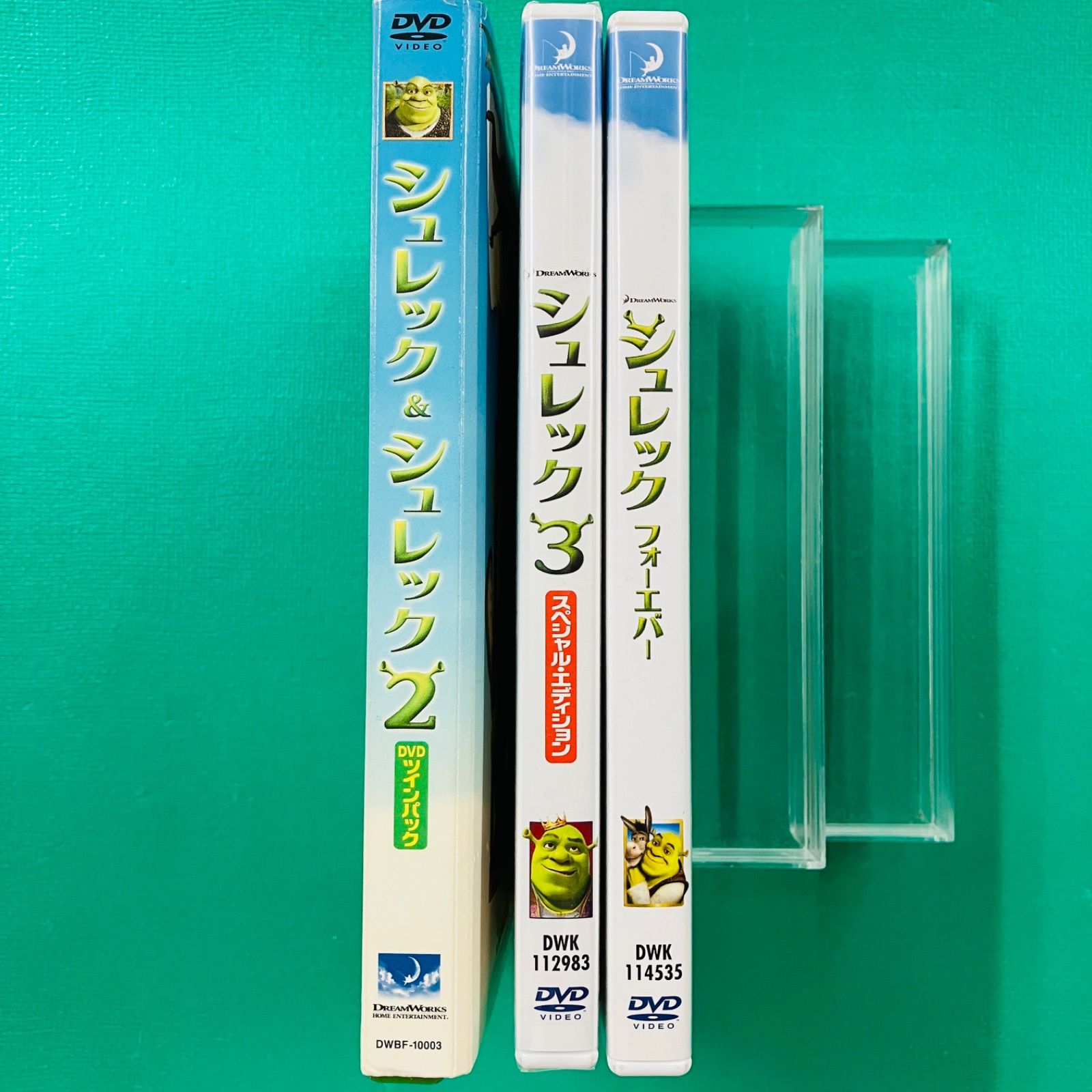 新品未開封品あり3点セット】DVD シュレック＆シュレック2 ツイン