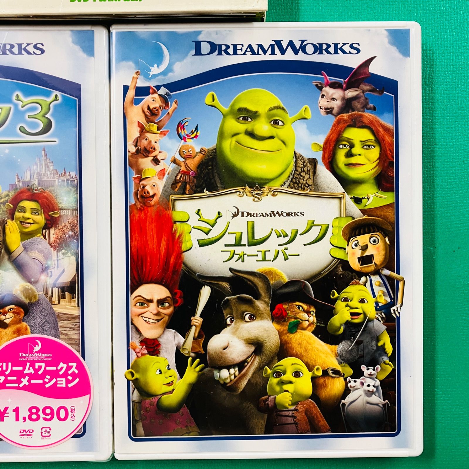 新品未開封品あり3点セット】DVD シュレック＆シュレック2 ツイン