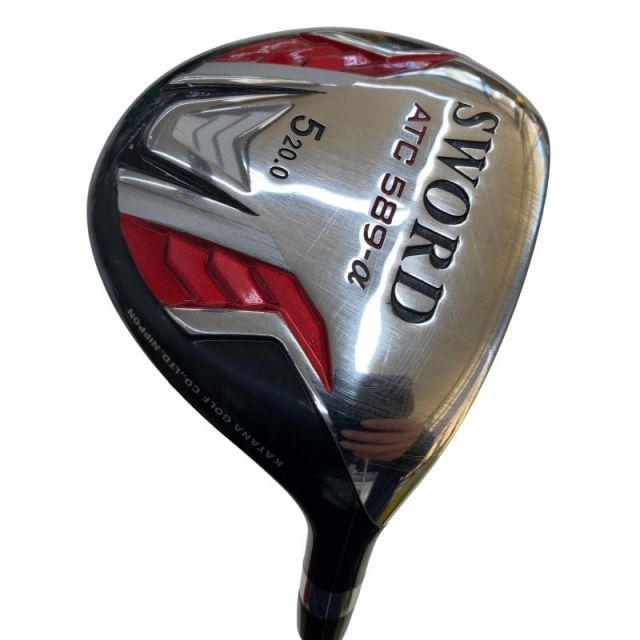 中古】 カタナゴルフ SWORD ATC 589-α 5W フェアウェイウッド FW SWORD