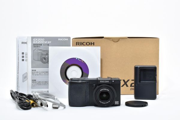 リコー RICOH GX200 電子ファインダーVF-1キット 元箱【動作確認済み