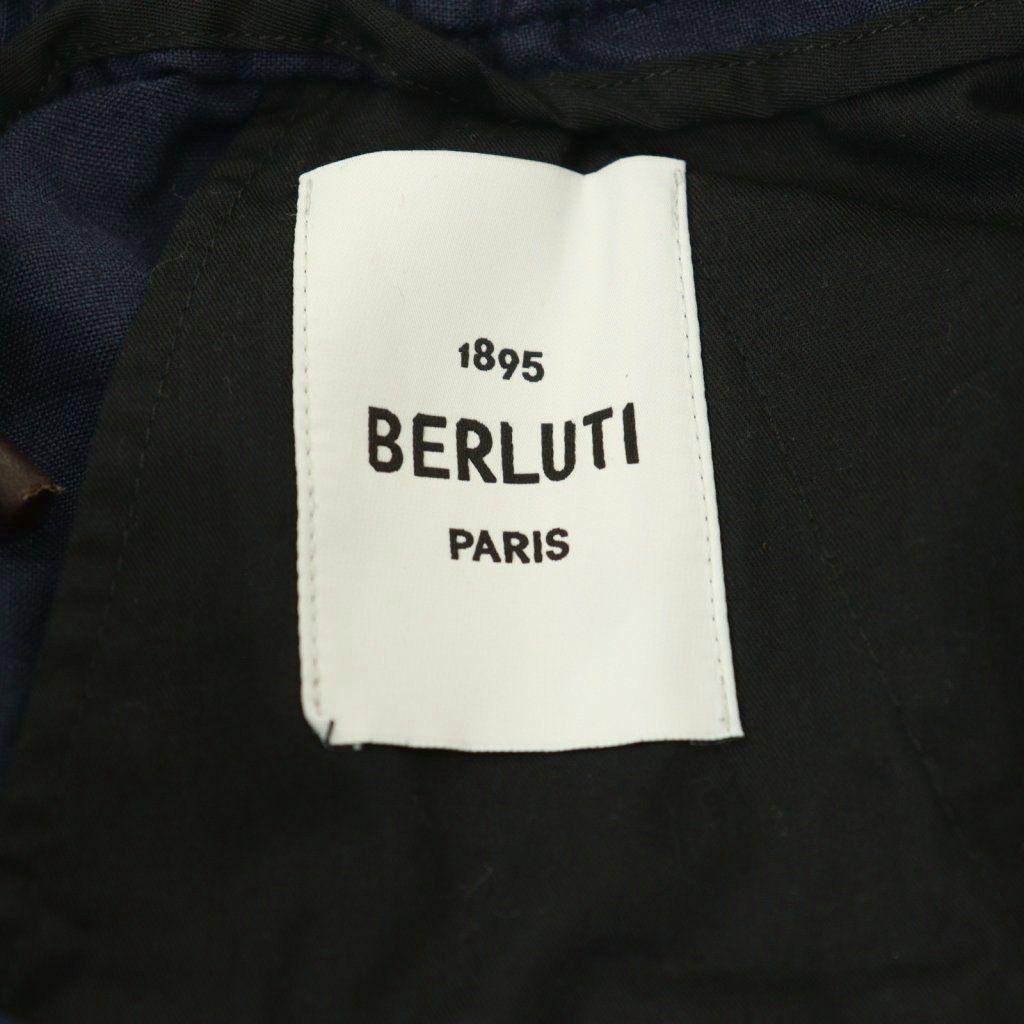ベルルッティ　リネンパンツ ベルルッティ Berluti リネン イージパンツ テーパードパンツ 46