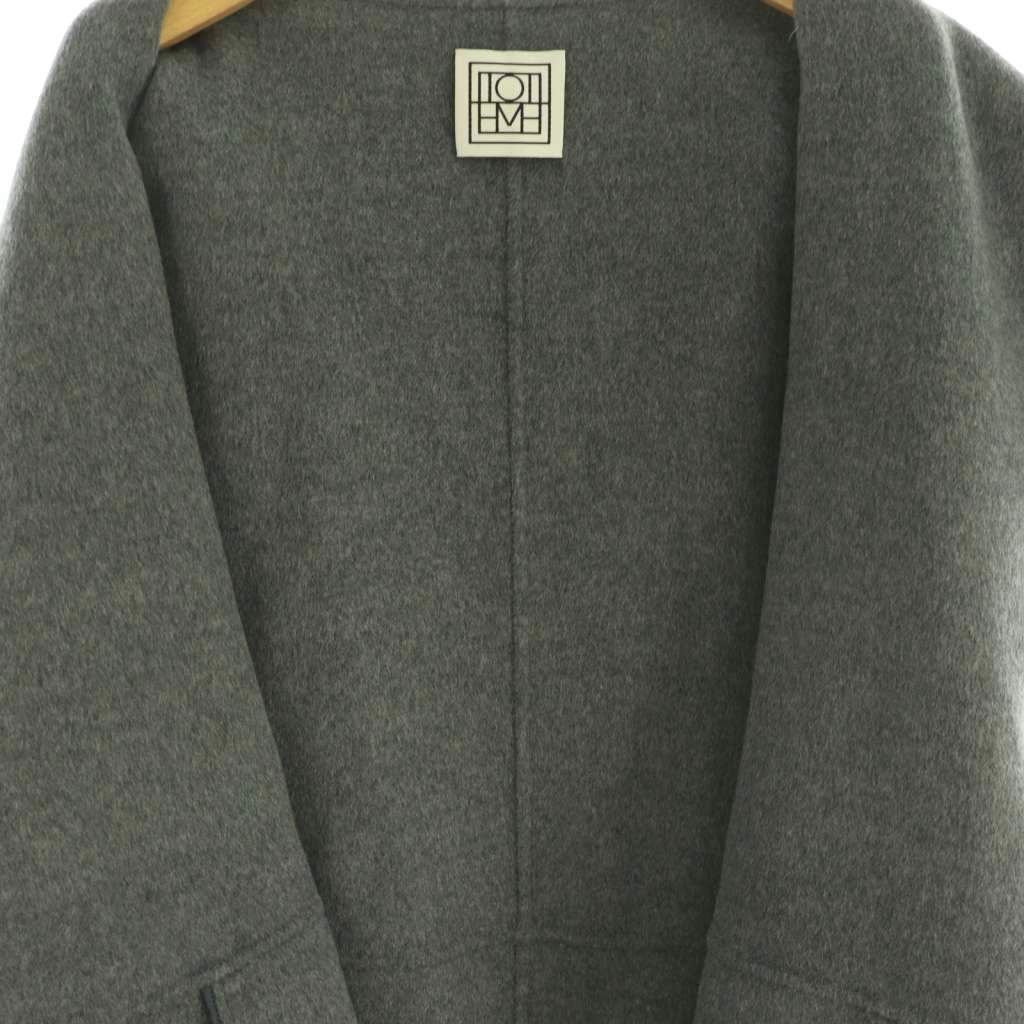 トーテム TOTEME ショールカラーコート ウール カシミヤ混 XXS