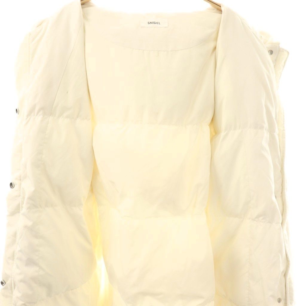 スナイデル SNIDEL 西川レディモッズダウンコート 0 オフホワイト /DO