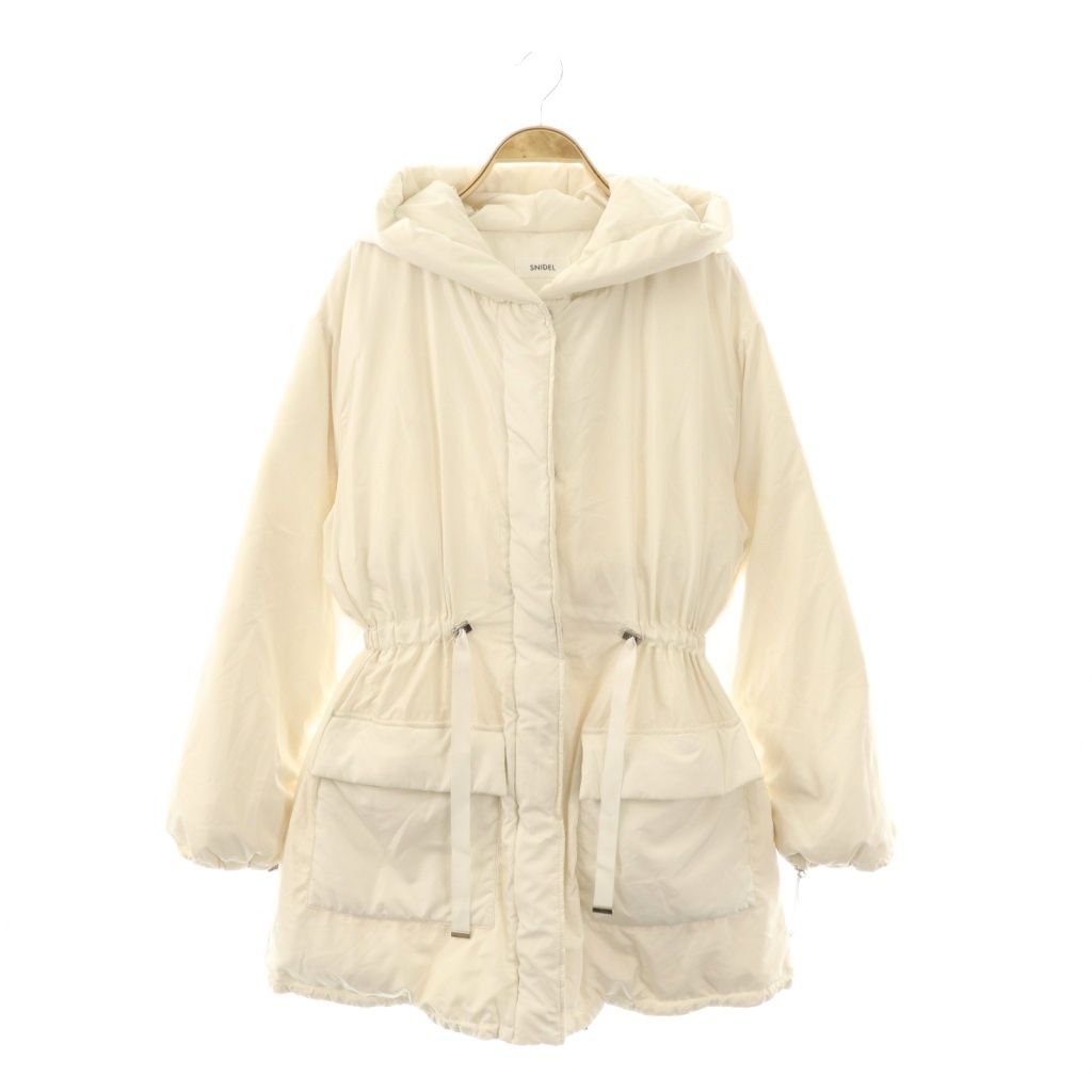 スナイデル　西川レディモッズダウン 0 Sサイズ アイボリー スナイデル SNIDEL 西川レディモッズダウンコート 0 オフホワイト /DO