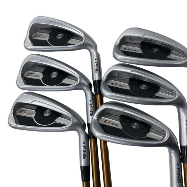 中古】 ピン G400 6S アイアンセット IR ALTA J CB(IR) (フレックスR