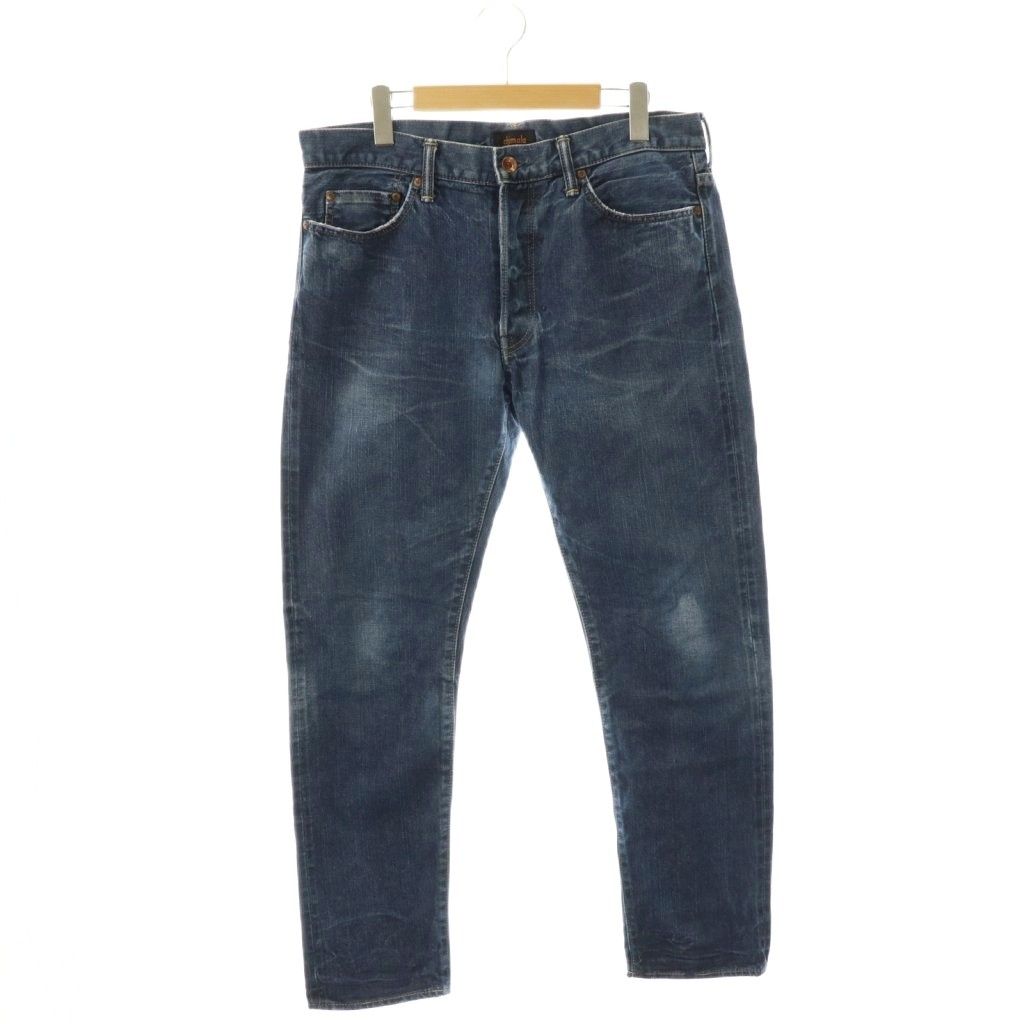 チマラ chimala テーパードデニムパンツ 30 インディゴブルー /DO □OS