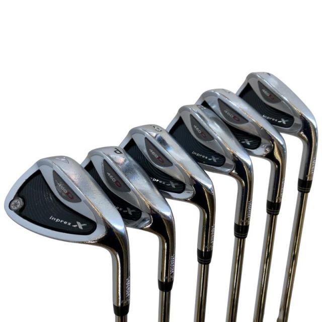 中古】 ヤマハ inpres X 460D 6S アイアンセット IR リシャフト