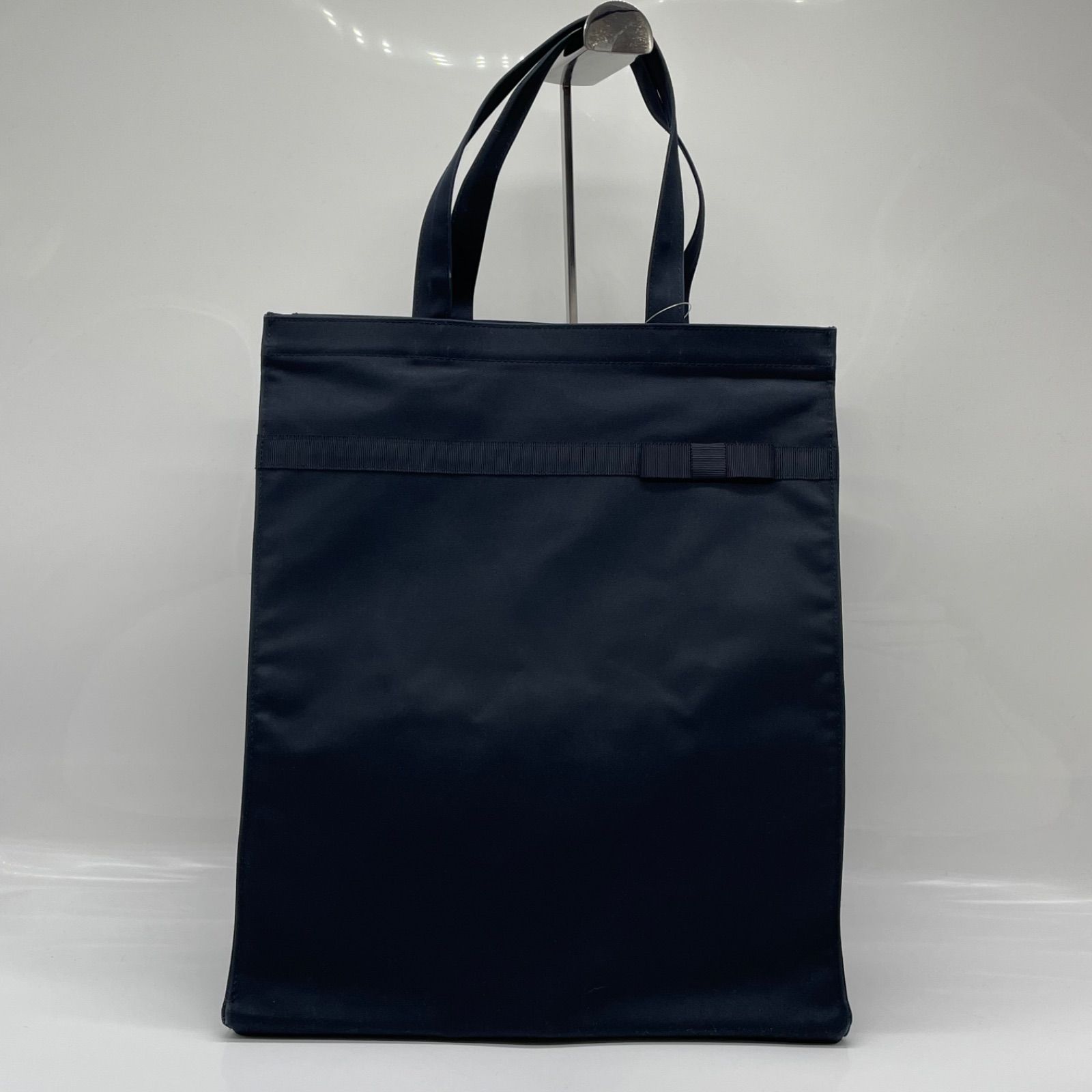 familiarファミリア ネイビー トートバッグ お受験 ママ用 バッグ