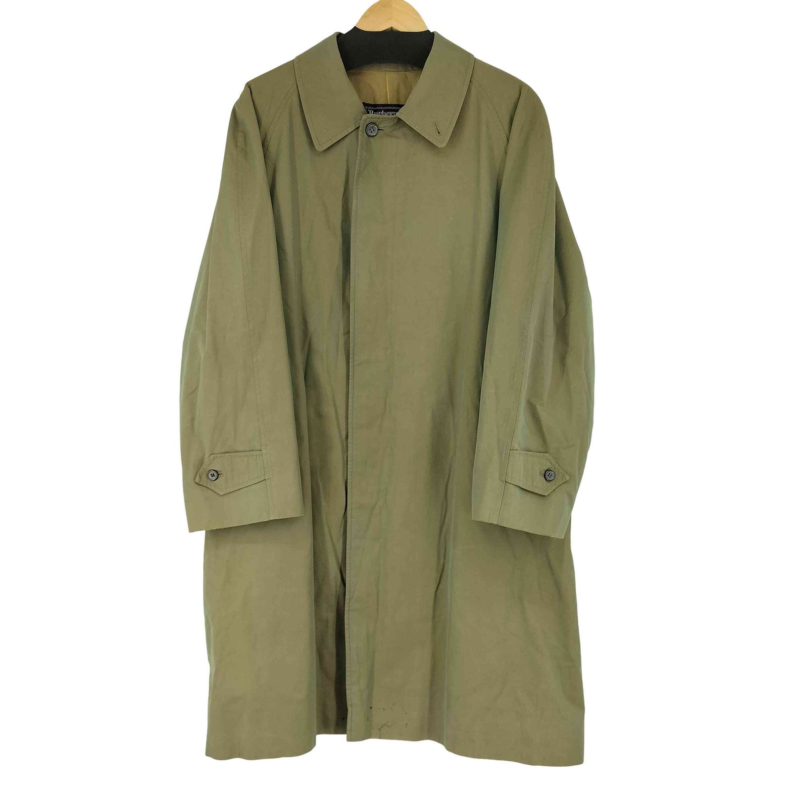 バーバリーズ BURBERRYS 裏地ノバチェック 玉虫 ステンカラーコート