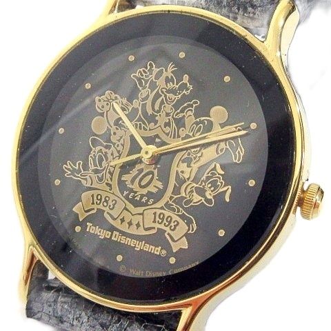 東京ディズニーランド 10周年記念 腕時計 東京ディズニーランド 10周年記念 1993年 キャスト限定 腕時計 ケース