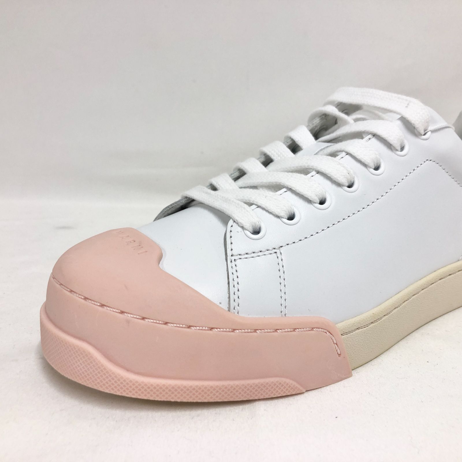 新品未使用 MARNI (マルニ) DADA BUMPER スニーカー ホワイト×ピンク 