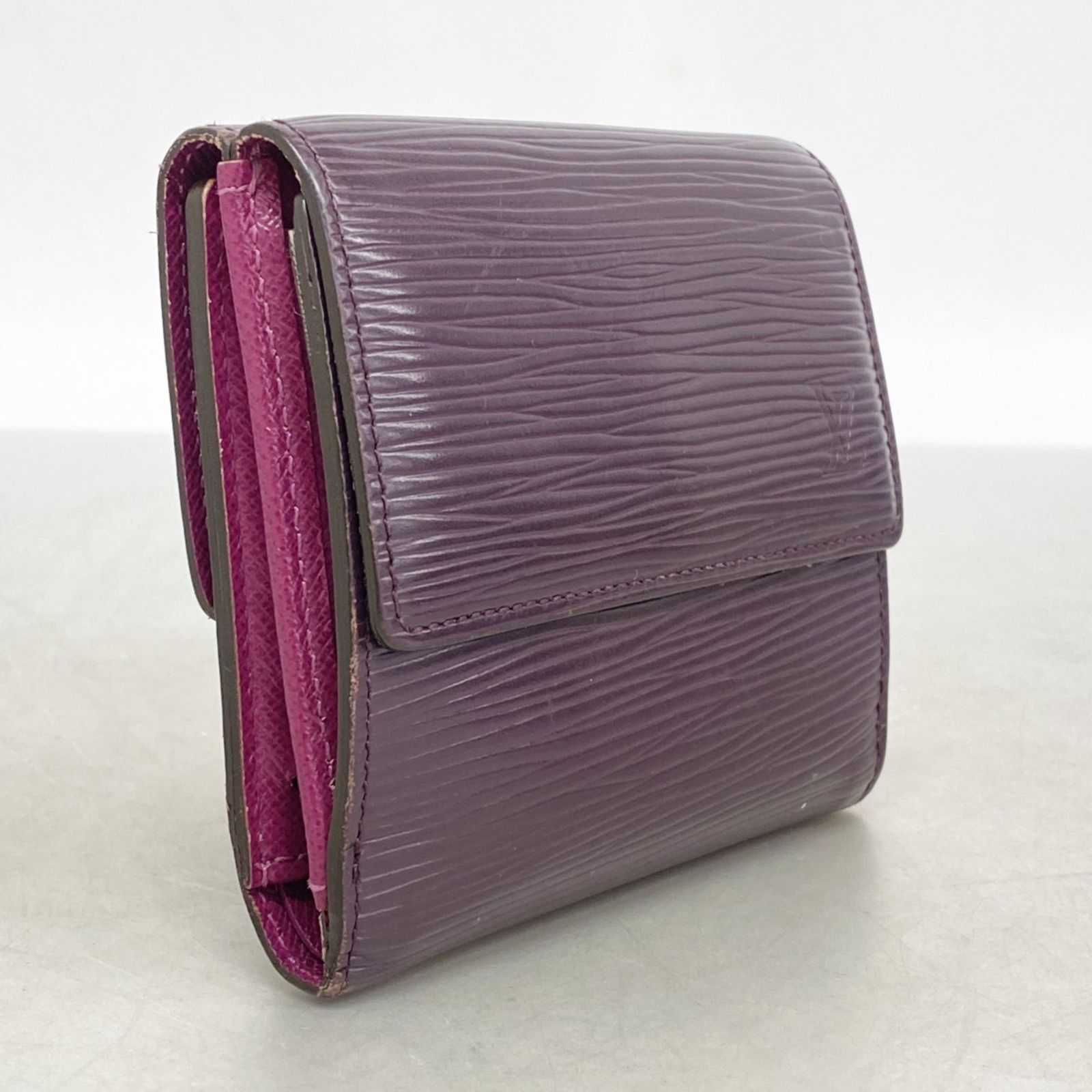 LOUIS VUITTON ジャイアント三つ折り財布 パープル/イエロー ルイ