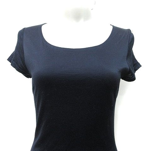 新品タグ付き エムプルミエ カットソー 36 Mプルミエポンチギャザー