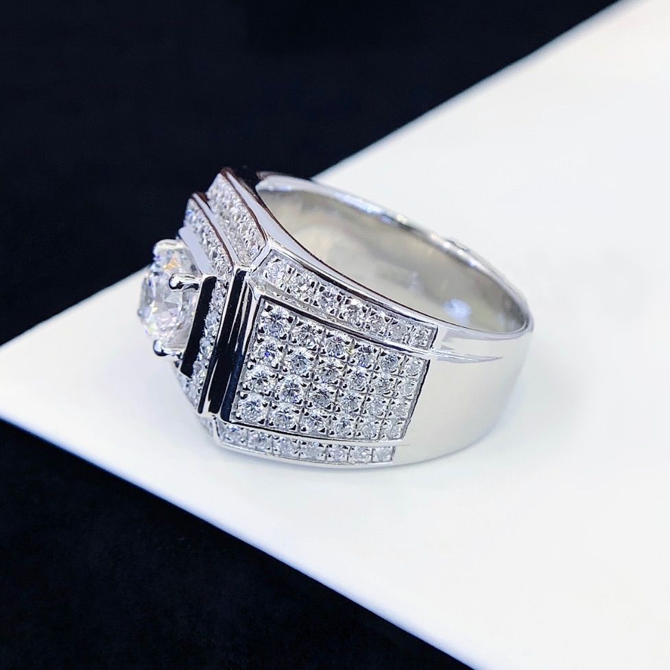 シルバーダイヤ シルバーリング メンズリング ダイヤリング s 925 sv メンズジュエリー メンズアクセサリー ラボグロウンダイヤモンド ラボダイヤ 合計3.72 ct オーダーメイドジュエリー フルオーダーメイド IGI鑑定書発行