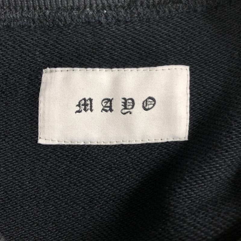 中古】MAYO スウェット L 23MYF-TR17 ブラック メイヨー[10] - メルカリ