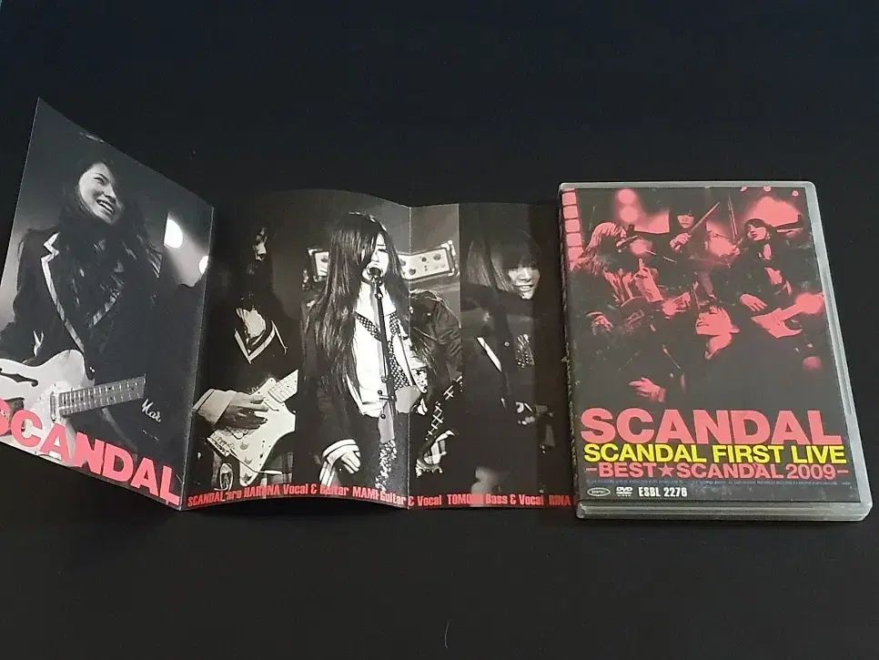 SCANDAL スキャンダル ライブ LIVE 公演 映像 ビデオ LIVE 2009 DVD