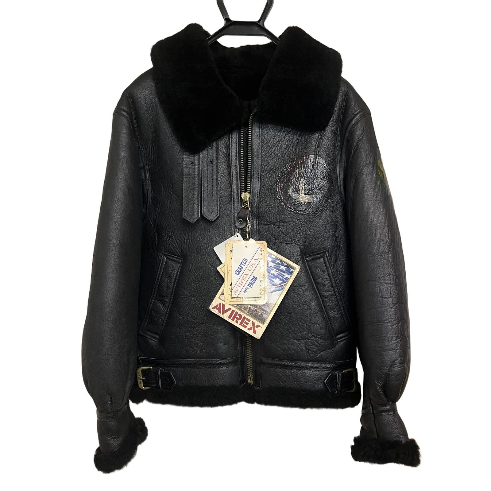 むつ75-123001][併売] AVIREX B-3 VICTORY GAL ピンナップガール