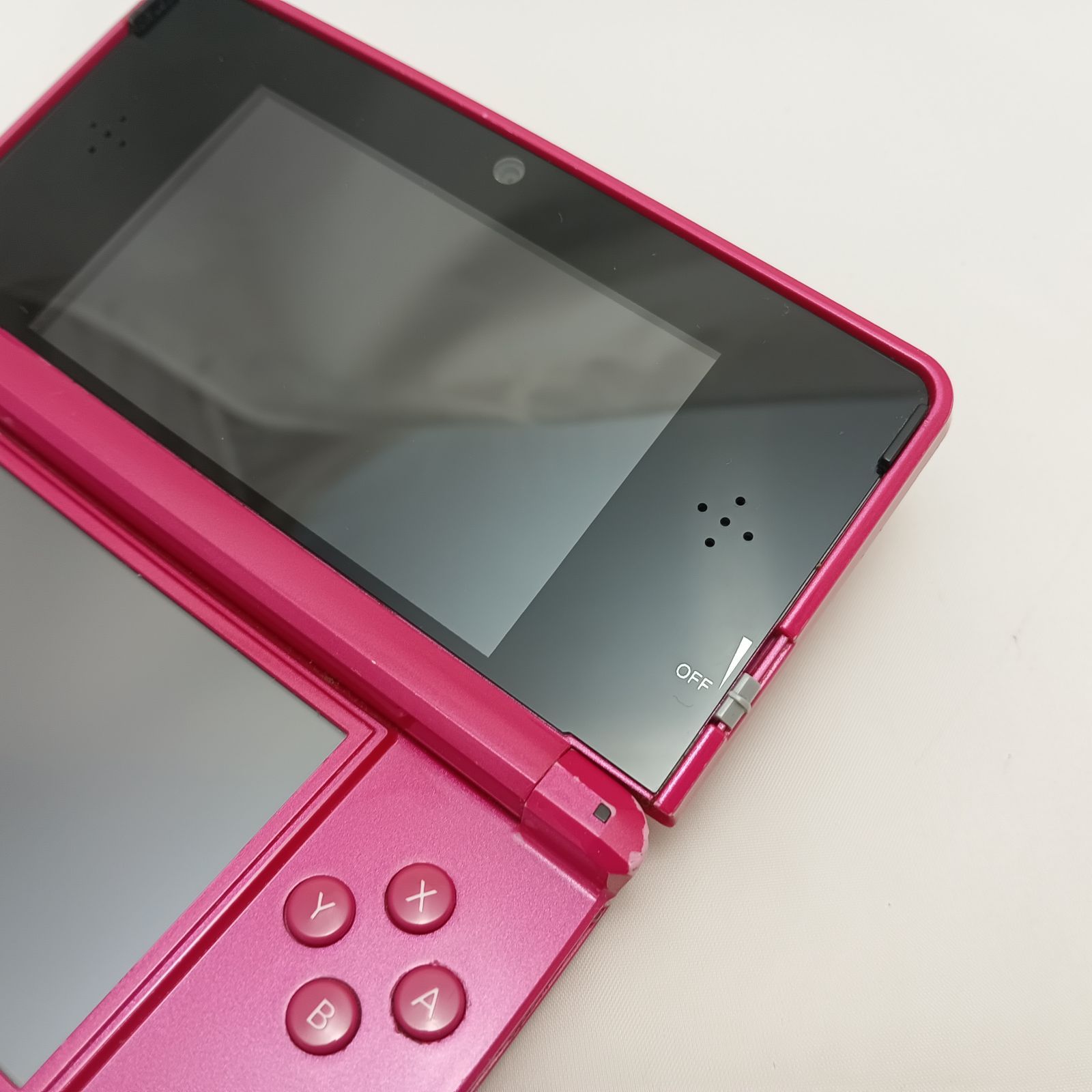 メンテナンス済 完全動作品 付属品あり ニンテンドー3DS グロスピンク