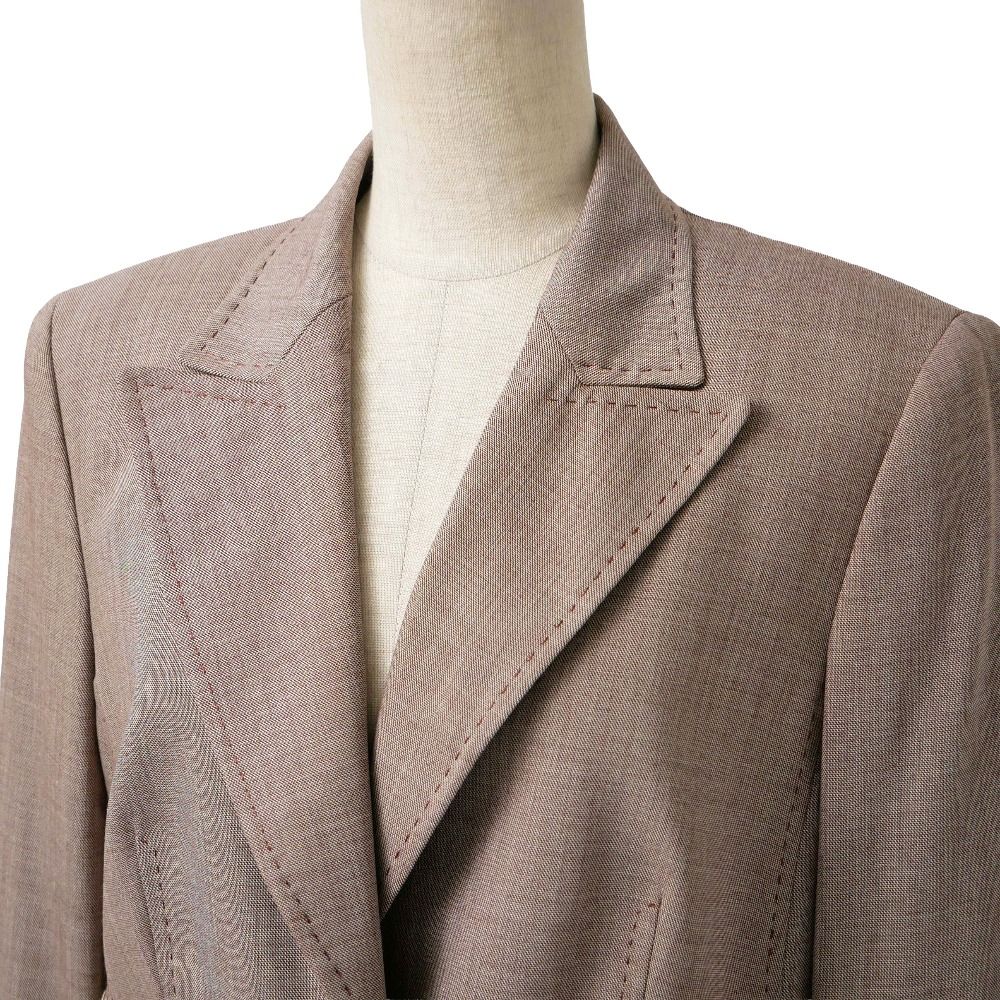 □美品□ESCADA エスカーダ テーラードジャケット サイズ38 ブレザー