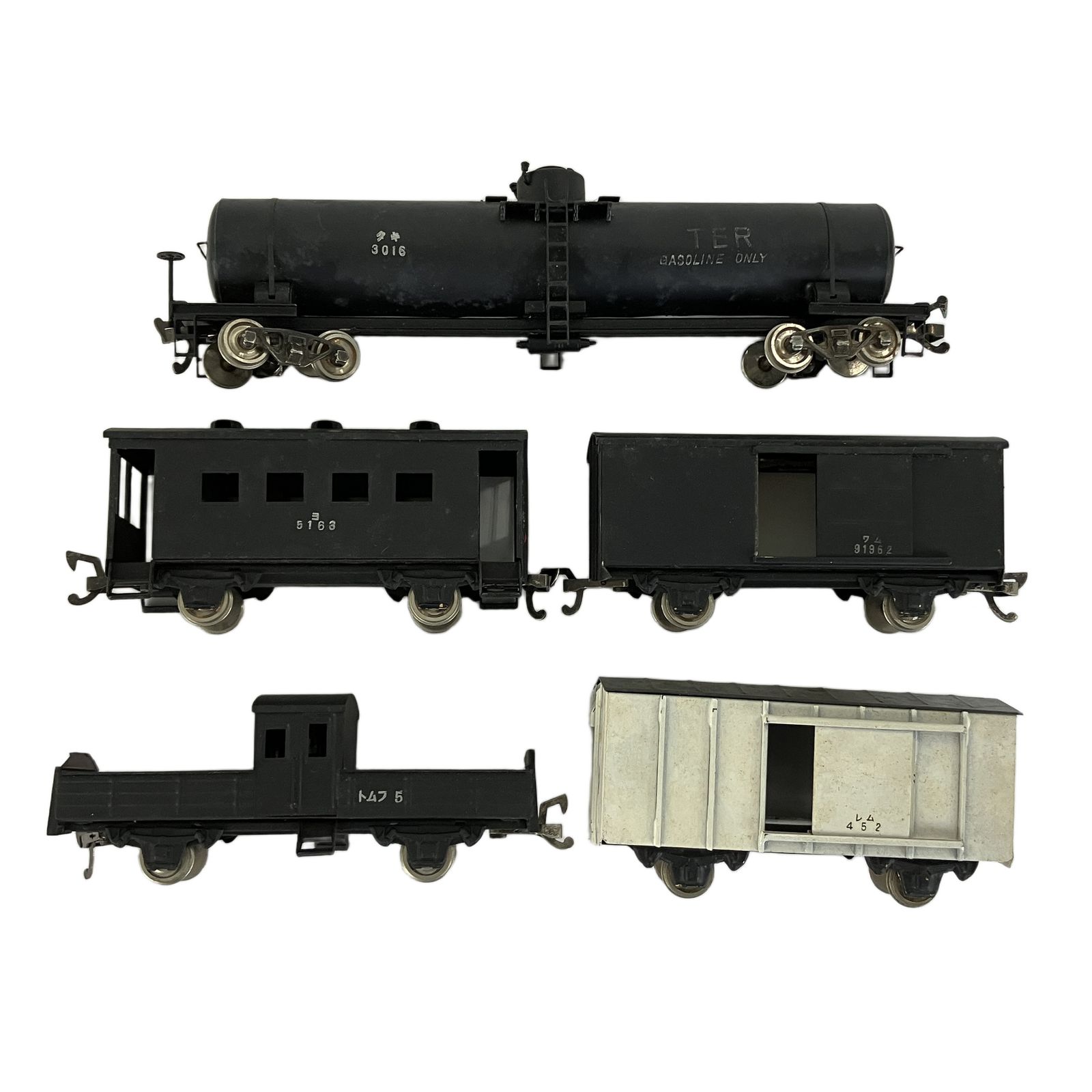 HOゲージ 鉄道模型セット（ジャンク） メーカー不明 鉄道模型 貨車 5点セット HOゲージ ジャンク Y10744136