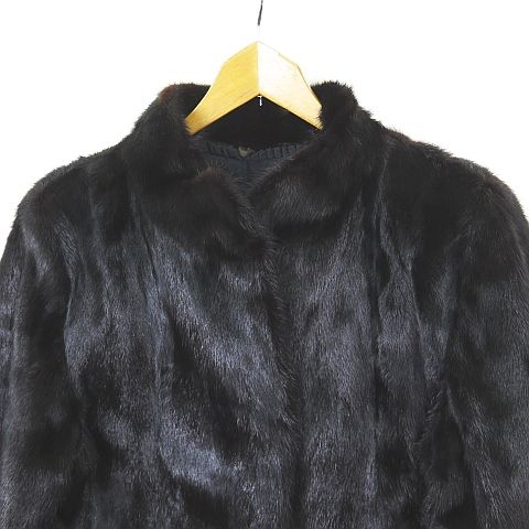 サガミンク SAGA MINK 銀サガ ミンク リアルファー 毛皮 ファーコート