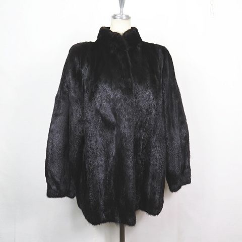 サガミンク SAGA MINK 銀サガ ミンク リアルファー 毛皮 ファーコート