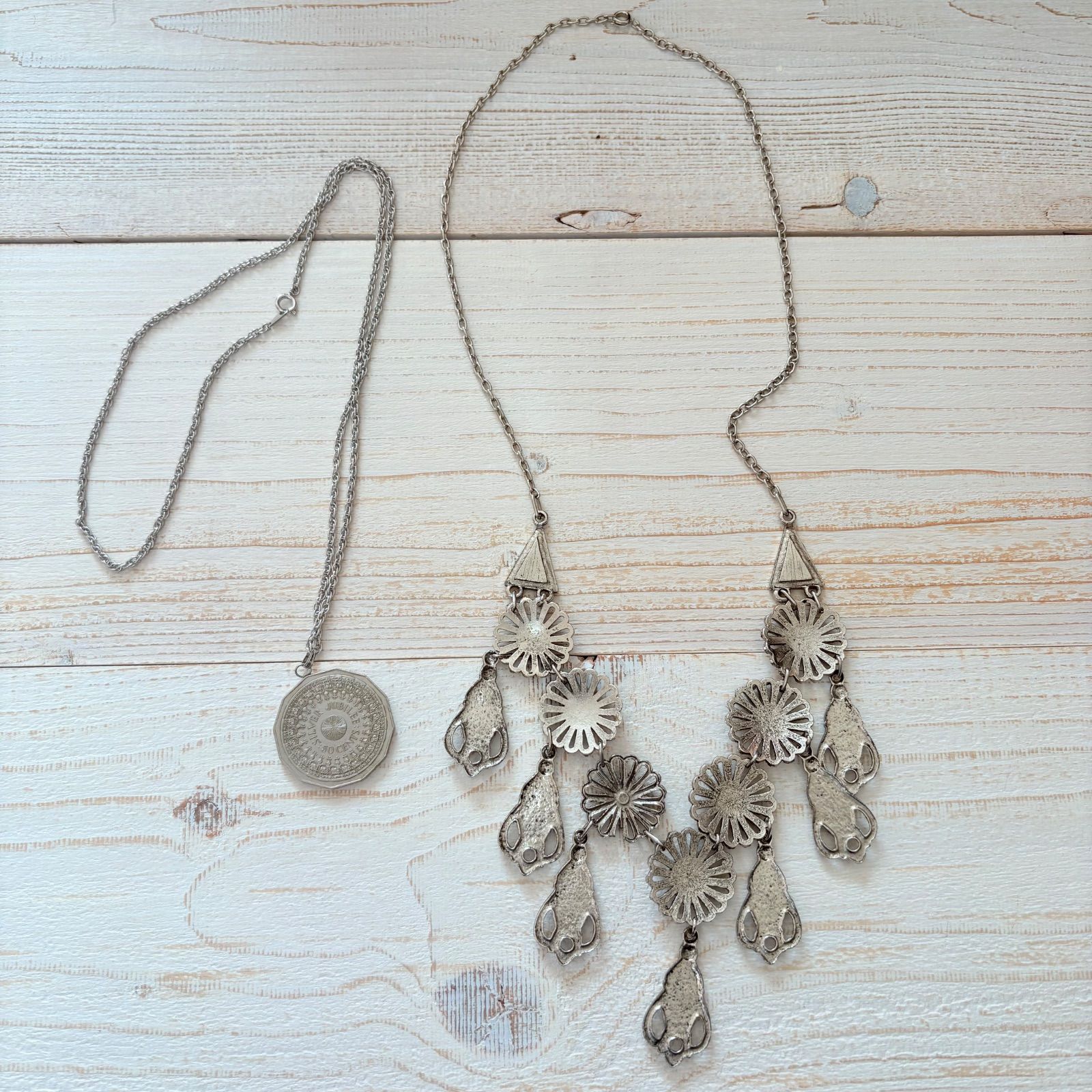 ネックレス 10本 まとめ売り シルバー系 - メルカリ