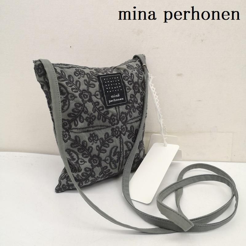 ミナペルホネン フェリーチェ ポケット ショルダー バッグ レディース