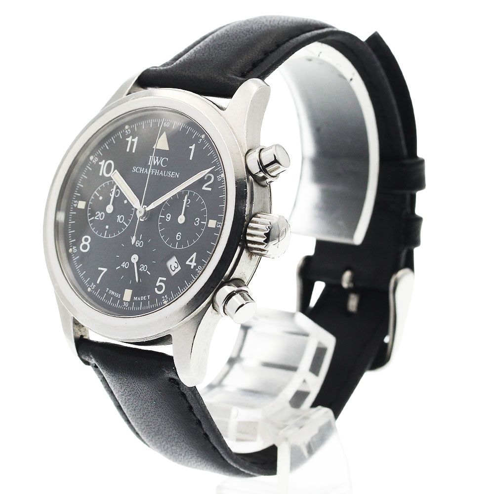 IWC SCHAFFHAUSEN IW374102 デイト クロノグラフ IWC IWC SCHAFFHAUSEN IW374102 フリーガー デイト クロノグラフ