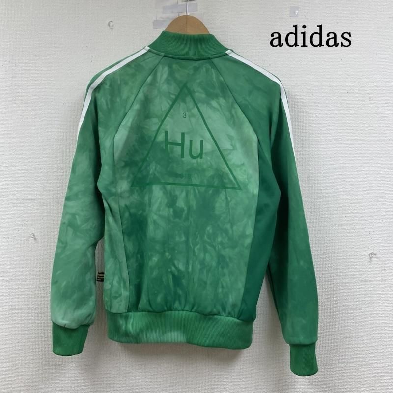 adidas HU HOLI コラボ トラックジャケット グリーン 2XO アディダス HU HOLI SSTR TRACK TP PHARRELL WILLIAMS トラックトップ