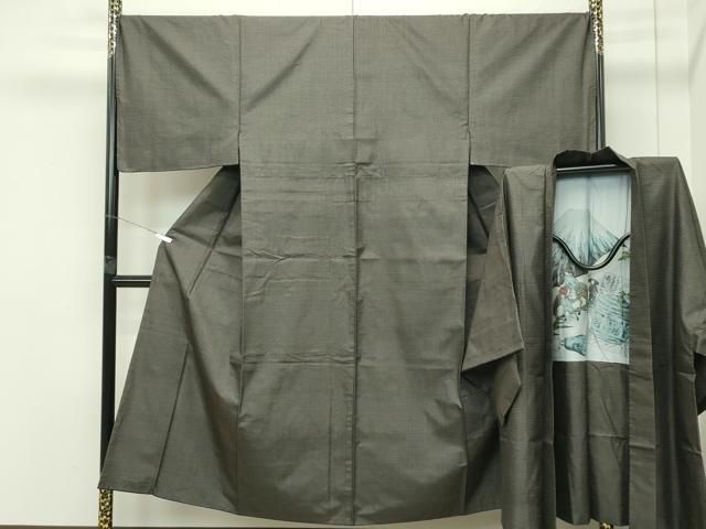 平和屋着物極上　男性　本場大島紬　アンサンブル　100亀甲　総詰め　逸品　CZAA4422s6