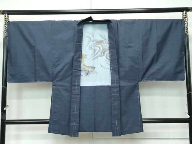 平和屋着物○極上 男性 本場大島紬 アンサンブル 100亀甲 総詰め 逸品