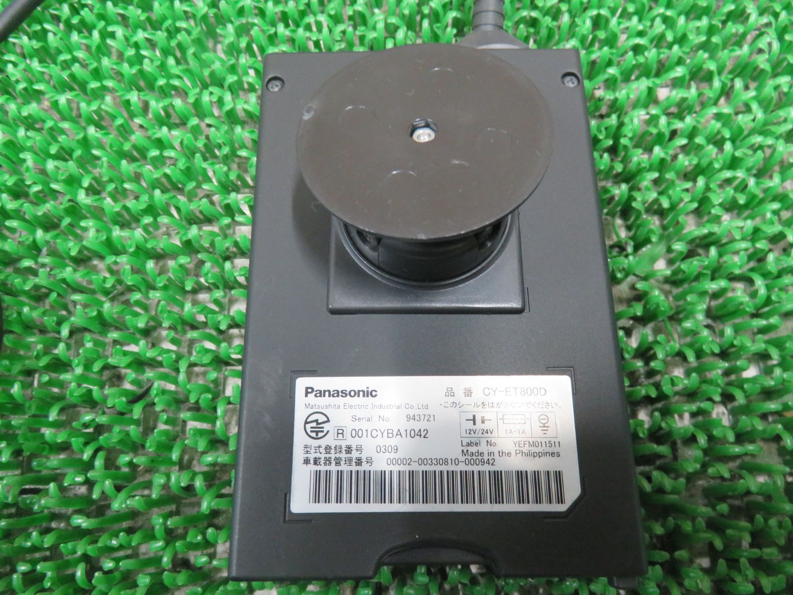 ☆E10234/パナソニック CY-ET800D アンテナ一体型 ETC車載器 普通車