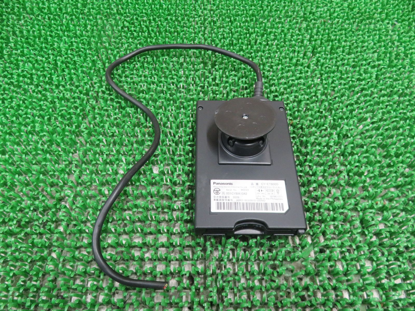☆E10234/パナソニック CY-ET800D アンテナ一体型 ETC車載器 普通車