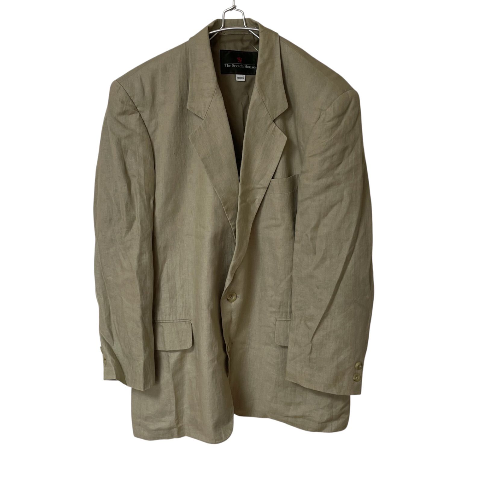 ZK15 The Scotch House ザ スコッチハウス リネン製テーラード