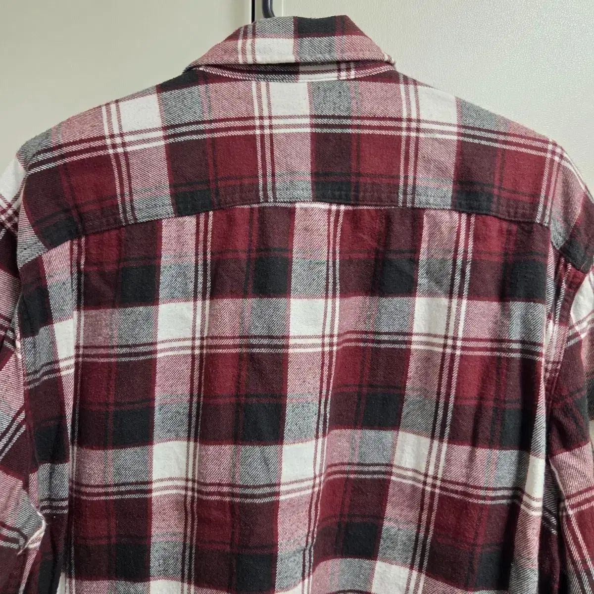 American Eagle フランネル チェック シャツ L(100) 古着 アメリカン 