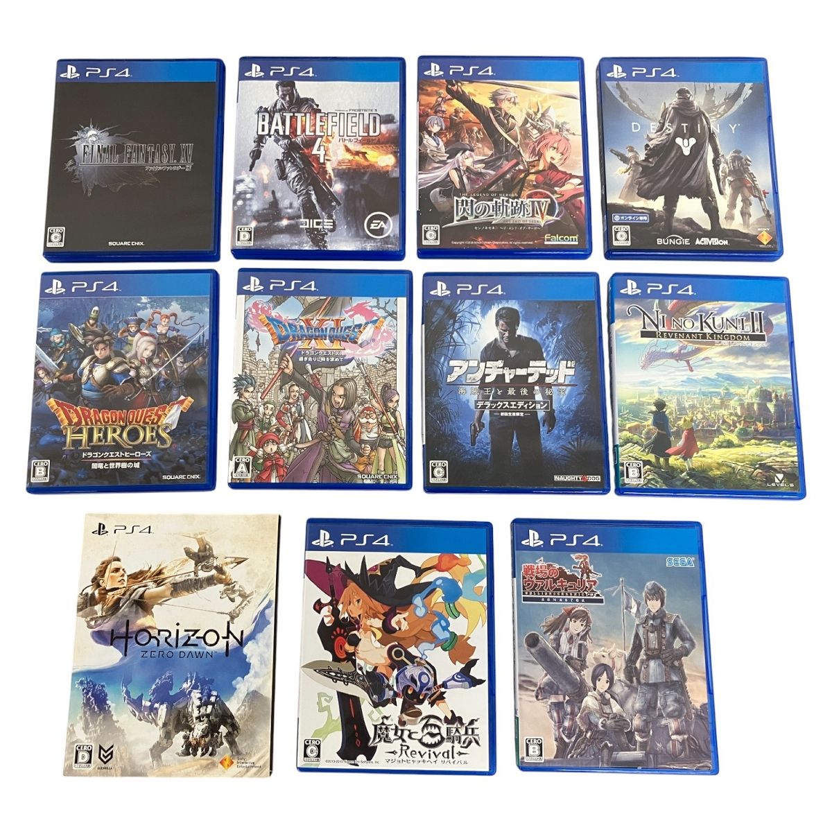 プレイステーション4 ゲームソフト 11本セット おまとめ PS4 ジャンク