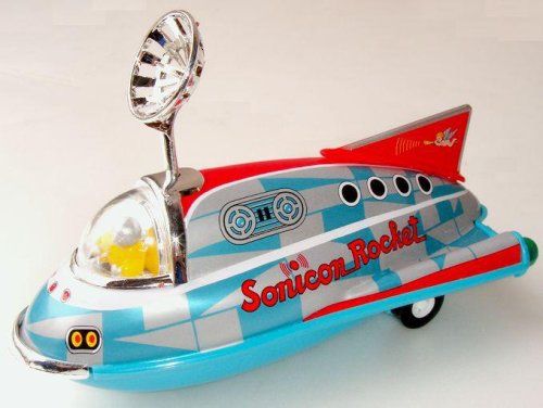 増田屋 ブリキ ソニコンロケット 1950s 昭和レトロ ブリキ ソニコンロケット 希少 おもちゃ 昭和レトロ 増田屋 山下清