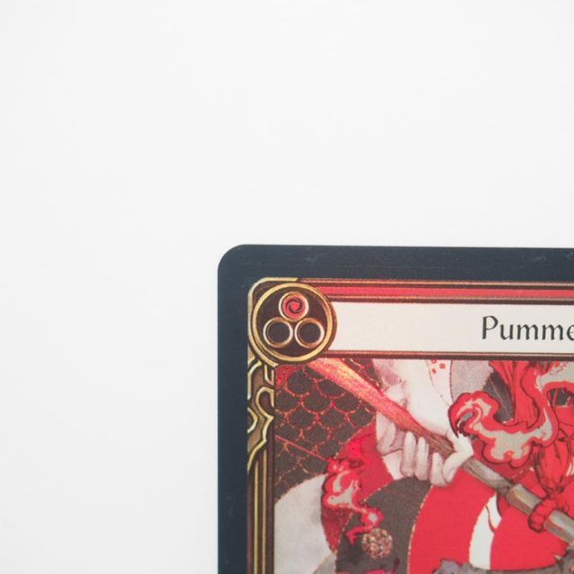 FLESH AND BLOOD Pummel P EN FAB375 Rainbow Foil トレカ ∴WU4514