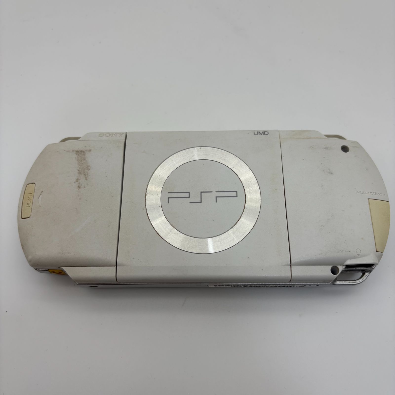 ジャンク】 PSP 1000 本体 ホワイト メモリーカード付 [中古] - メルカリ