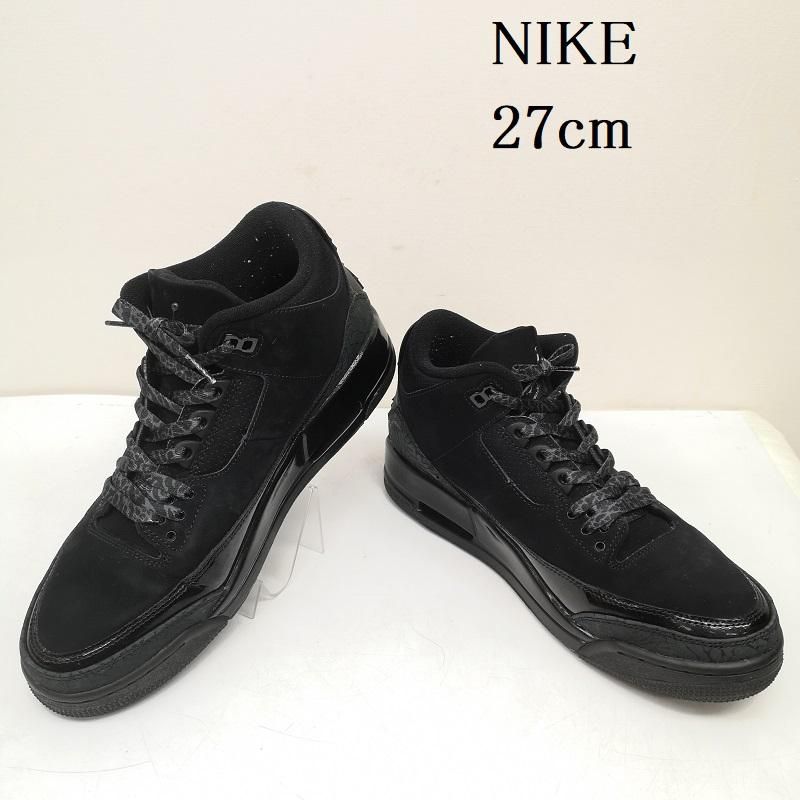 ナイキ AIR JORDAN 3 RETRO BLACK CAT エアジョーダン3 CT8532-001 