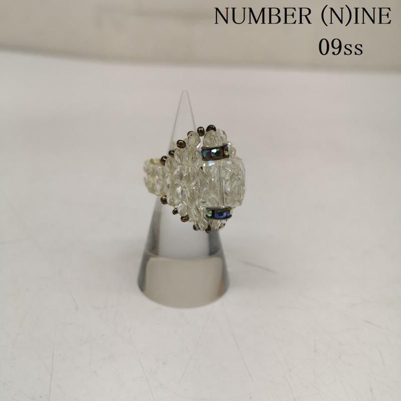 ナンバーナイン 09ss THE LONESOME HEROES期 ビーズ リング 指輪 14号