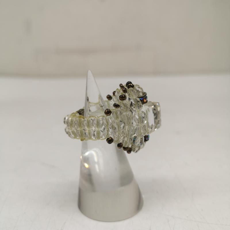 ナンバーナイン 09ss THE LONESOME HEROES期 ビーズ リング 指輪 14号