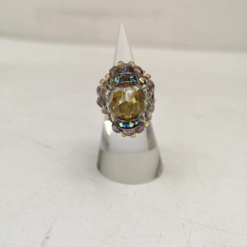 ナンバーナイン 09ss THE LONESOME HEROES期 ビーズ リング 指輪 14号