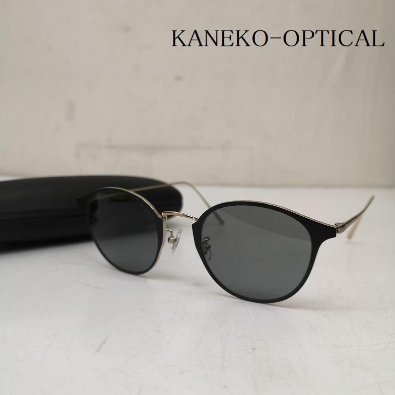 カネコオプティカル 金子眼鏡 LAZY RED サングラス チタン L049 メンズ