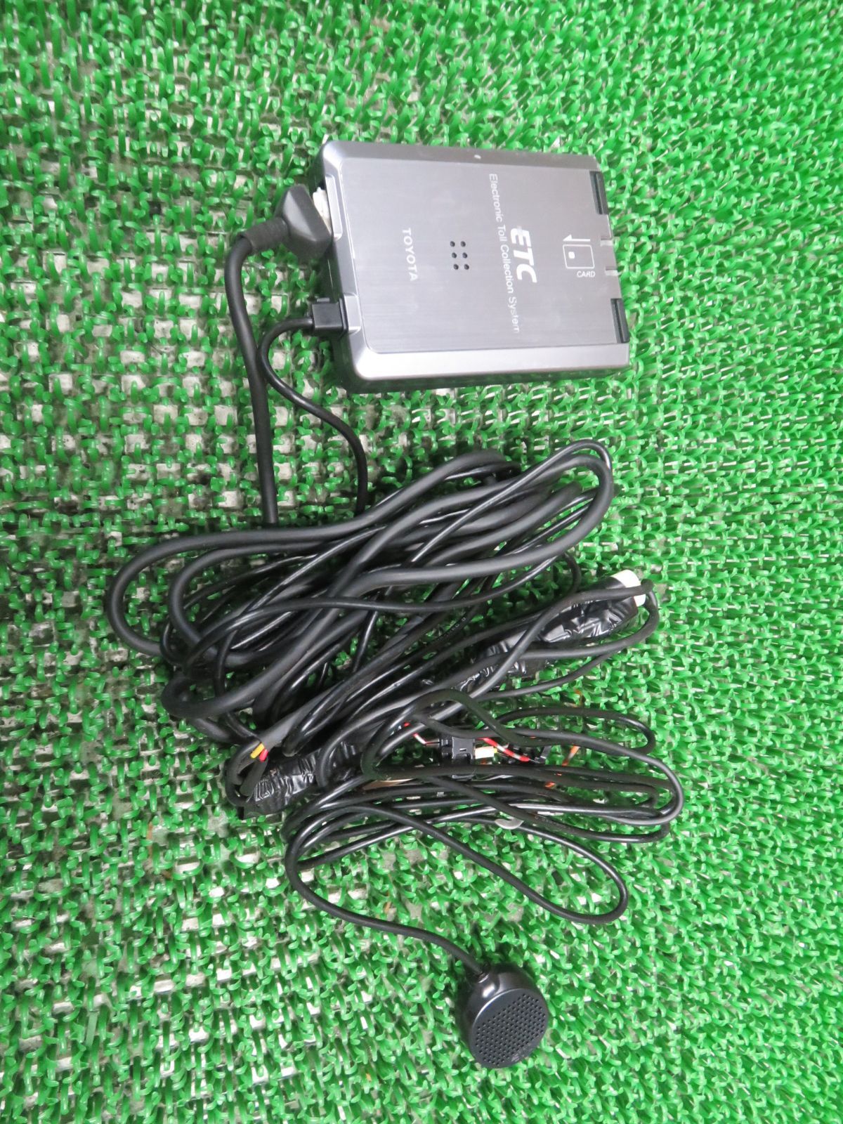 ☆E10253/トヨタ純正 ETC車載器 08686-00262 ナビ連動 アンテナ分離型